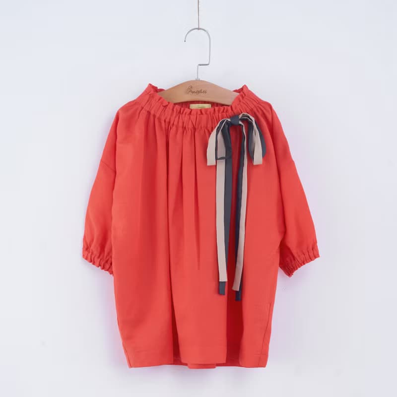 普羅旺斯田園彩帶洋裝