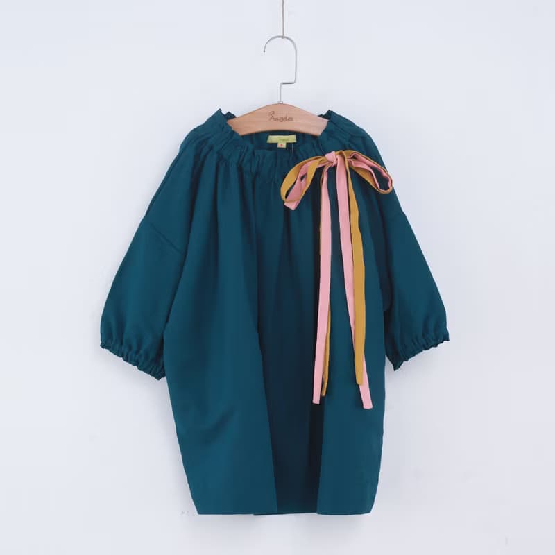 普羅旺斯田園彩帶洋裝