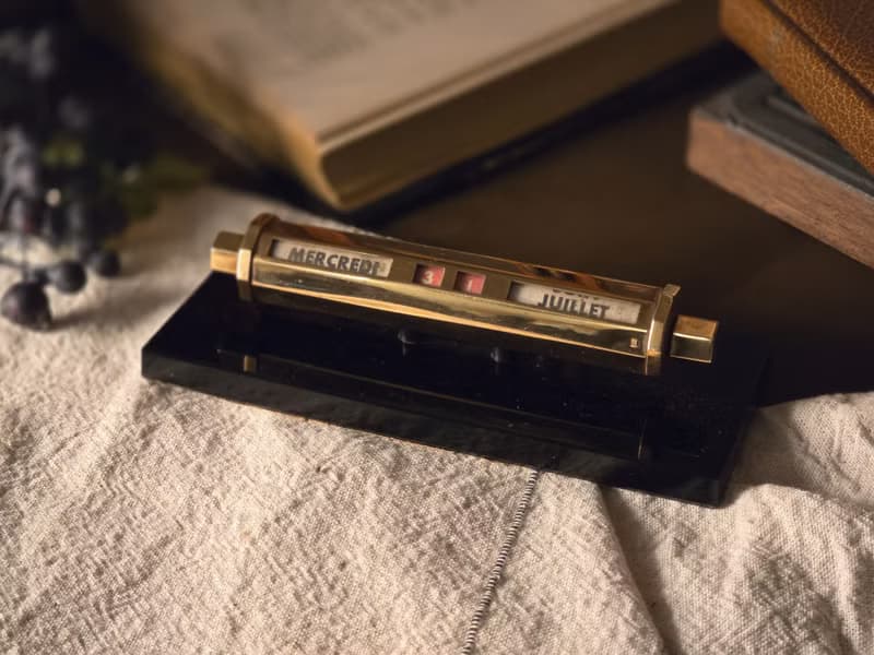 1950年 | 桌上型手動萬年曆 | 朝洋物作
