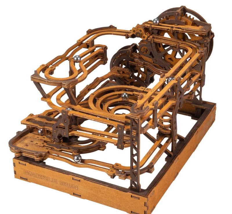 偷偷準備的手工禮物 WOODEN CITY Marble Run 木製彈珠過山車