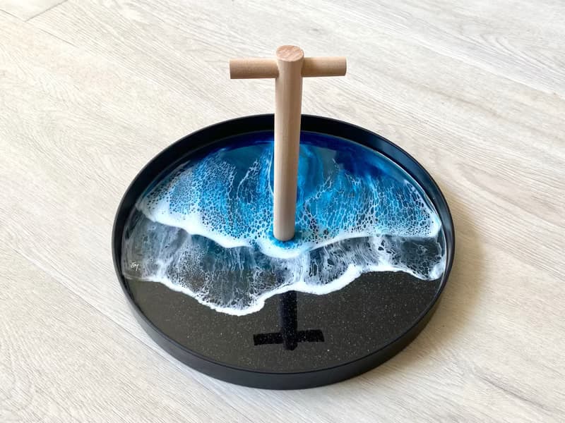 Accessories Display Tray, Midnight Turquoise, Wedding Gift, Home Gift