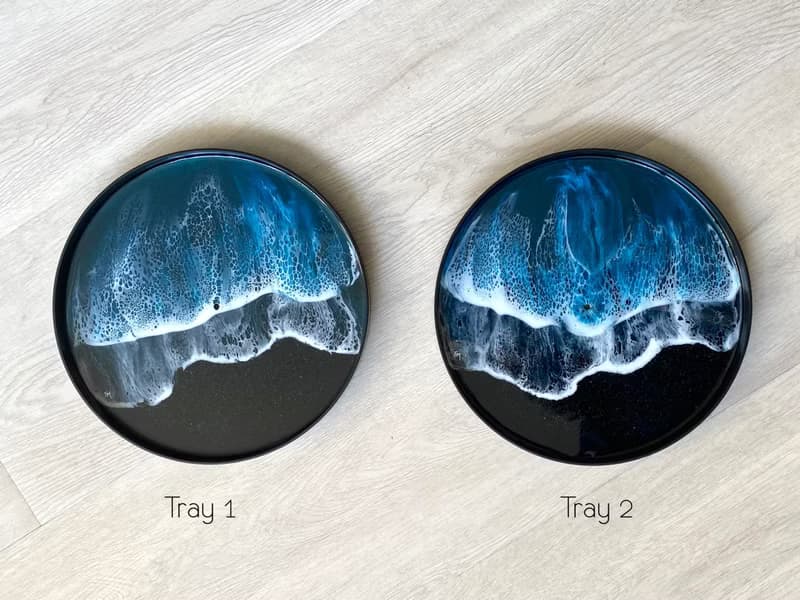 Accessories Display Tray, Midnight Turquoise, Wedding Gift, Home Gift