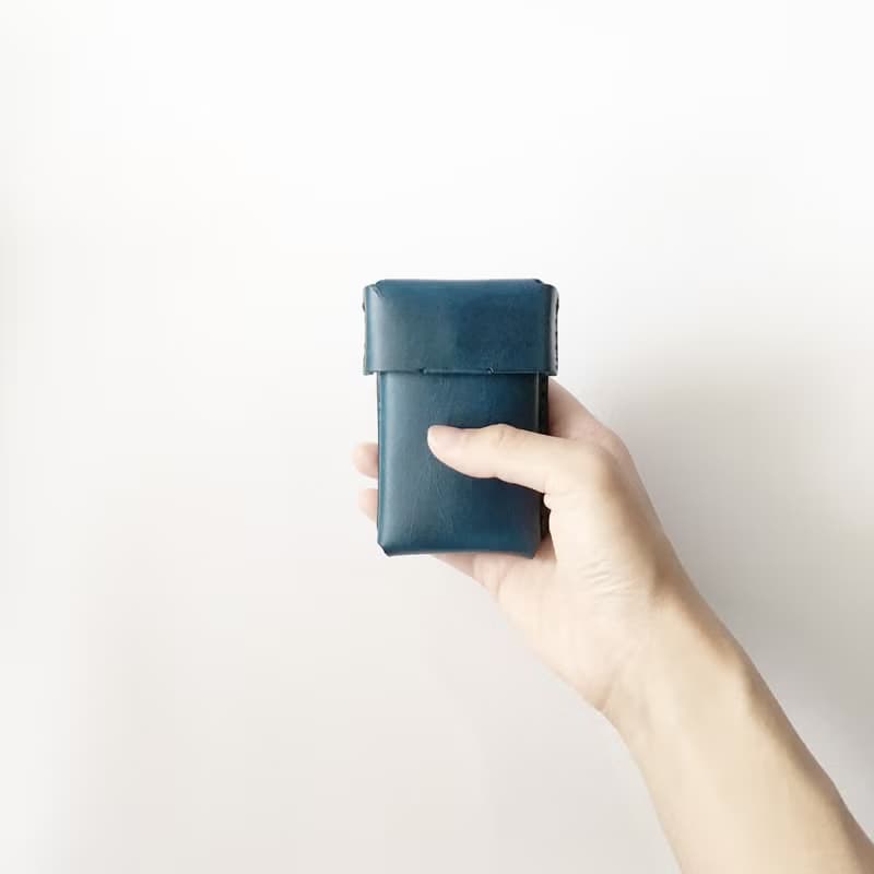 皮革名片盒-日常元素.極簡風零錢盒