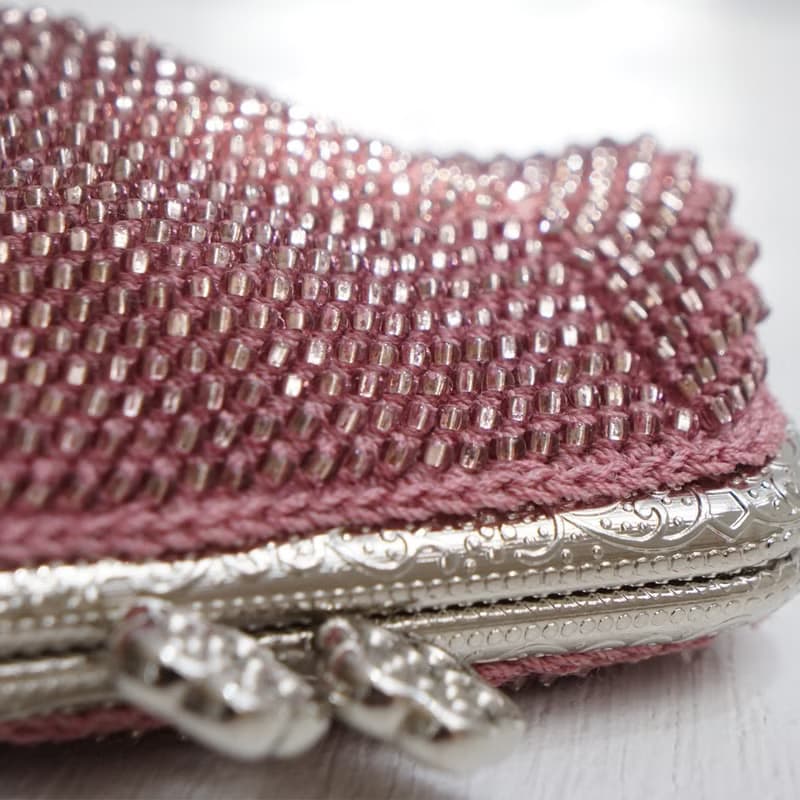 Ba-ba (m) Seedbeads crochet coinpurse No.2170