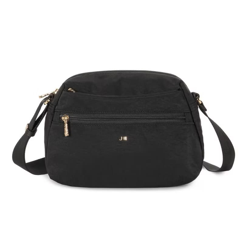 斜背包 夢特多隔層尼龍斜背包-7011-2-多色任選