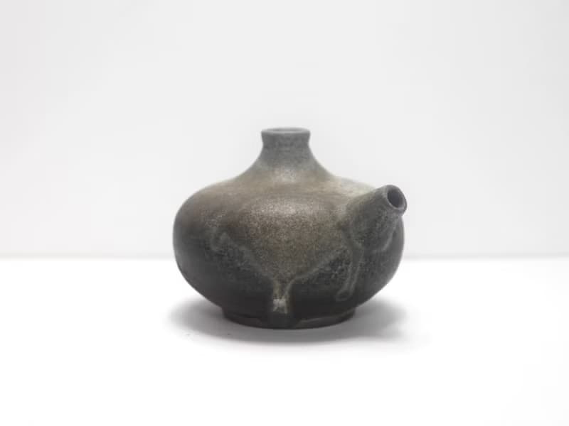 藏菁ㅣ柴燒花器