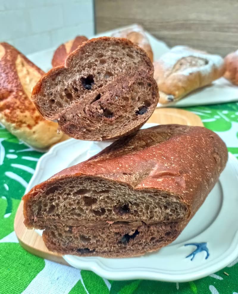 法式濃情巧克力老麵歐式麵包