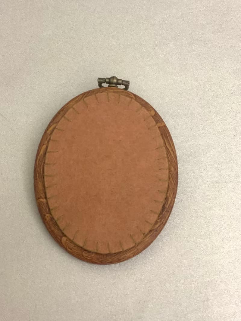 蒲公英小掛框 刺繡手作 /半立體刺繡畫