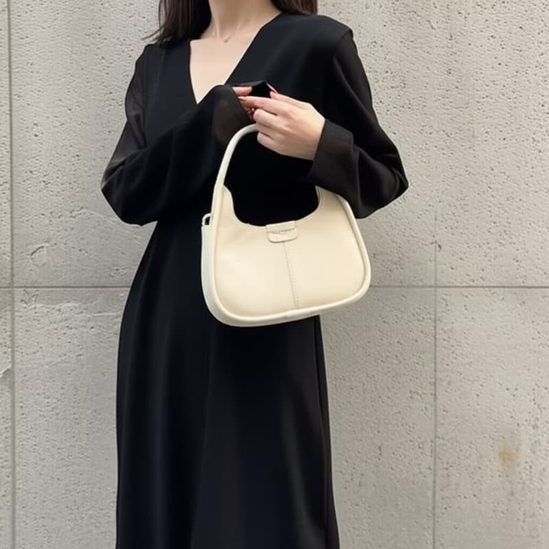 Tosca | Shiroi Bag - 卡套 斜孭包 手袋 手提袋 側背包-白