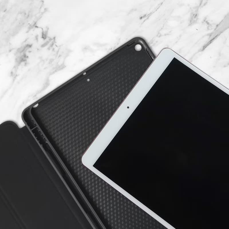 iPad case 12.9/Air5/iPad 9/mini7 快樂小雛菊 附筆槽平板保護套