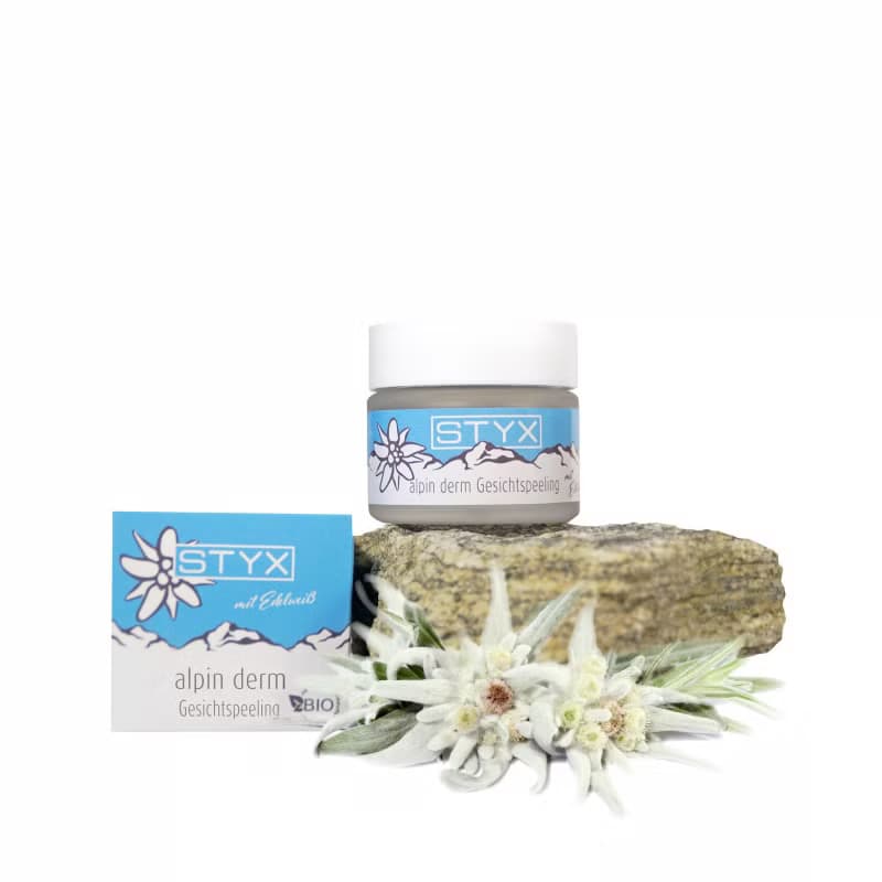即期良品-STYX 阿爾卑斯雪絨花面部磨砂膏 |去除面部角質|保養品
