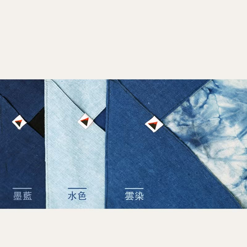 餐具組-藍染布包 原木餐具組(3款任選)