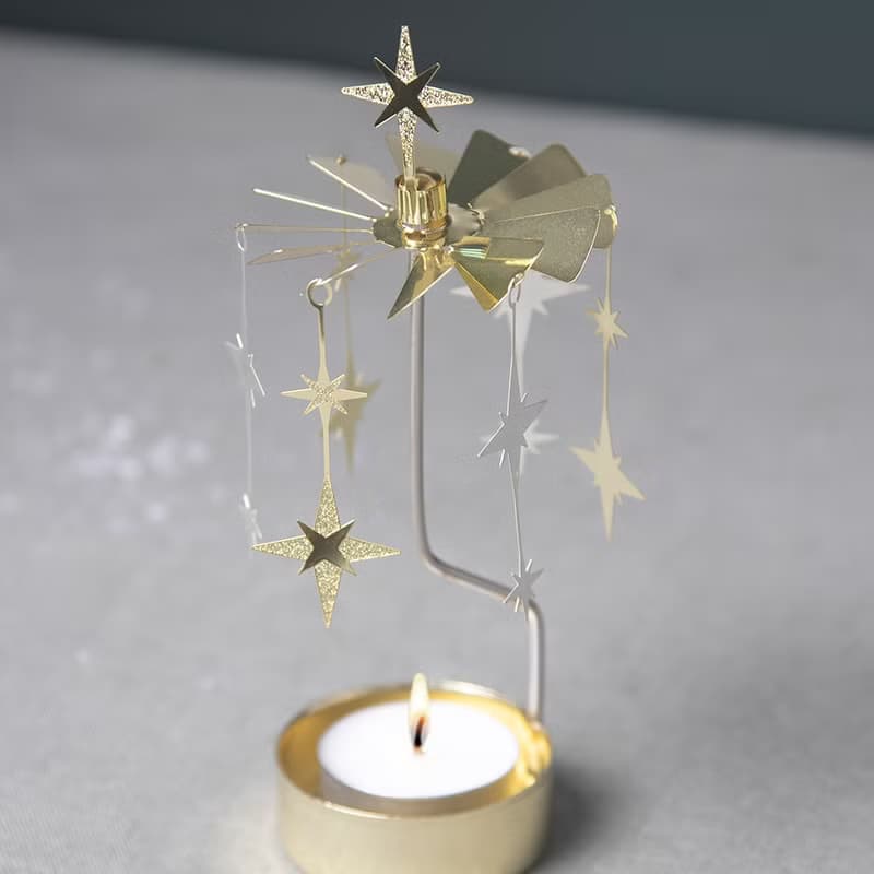 【Pinkoi 線下活動預購商品】聖誕節慶系列旋轉燭座