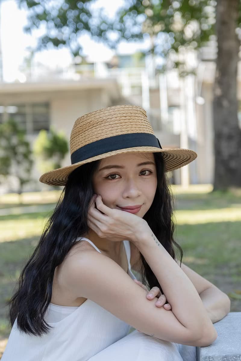 Unn隨性自在草帽-編織帽 帽 登山帽 草帽 防曬 straw hat 男女戴