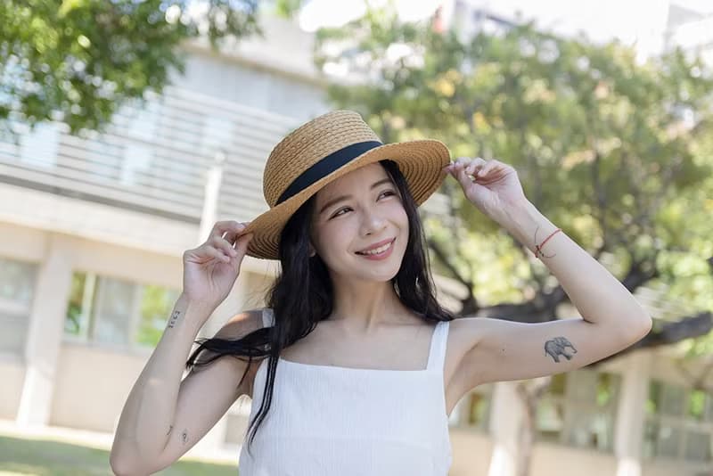 Unn隨性自在草帽-編織帽 帽 登山帽 草帽 防曬 straw hat 男女戴