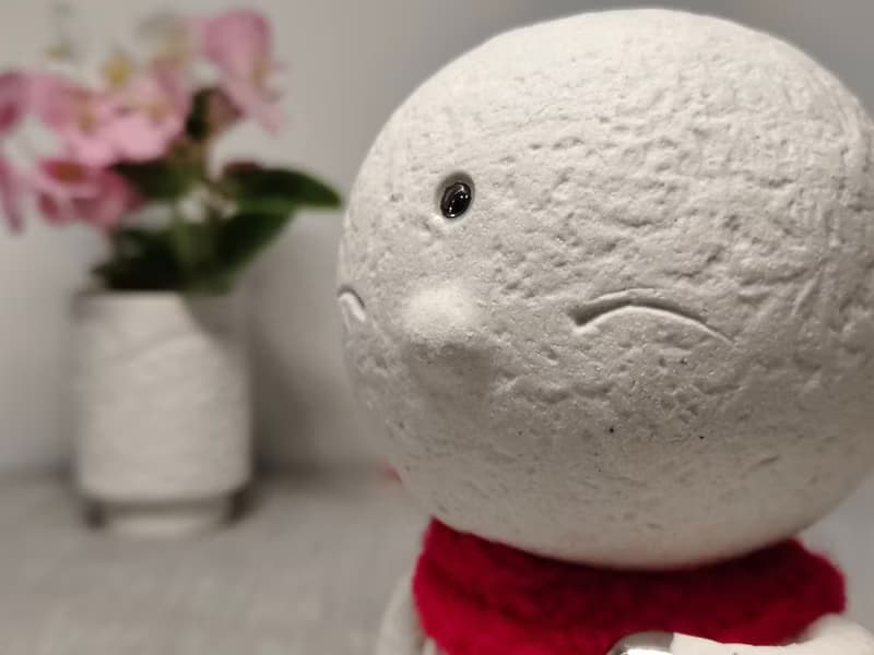 【靜心沙彌】禪意擺飾雕塑 居家療癒陶藝擺件
