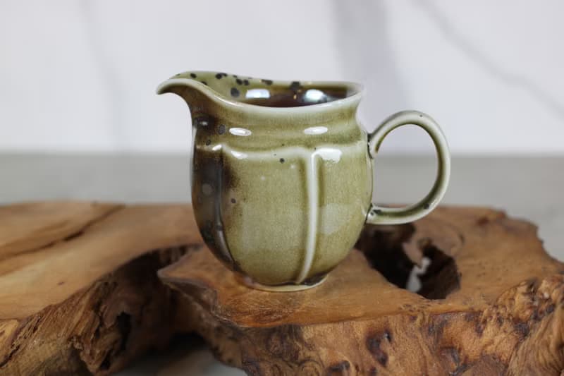 【送禮好物】天然落灰 柴燒茶海 公道杯 名家葉敏祥手作 180ml