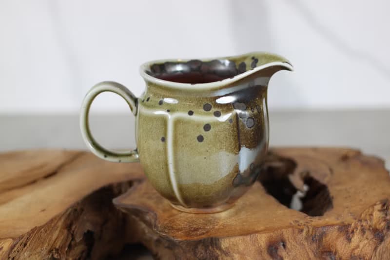 【送禮好物】天然落灰 柴燒茶海 公道杯 名家葉敏祥手作 180ml