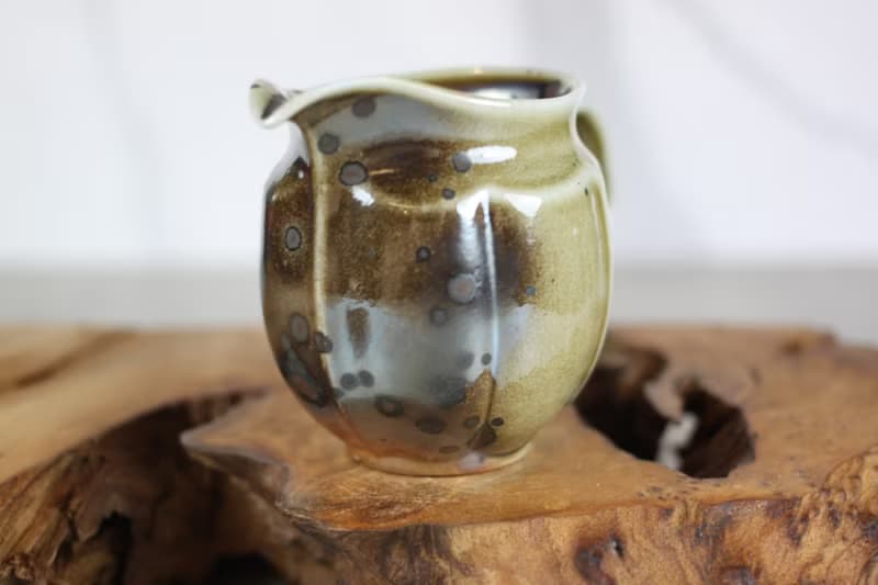 【送禮好物】天然落灰 柴燒茶海 公道杯 名家葉敏祥手作 180ml