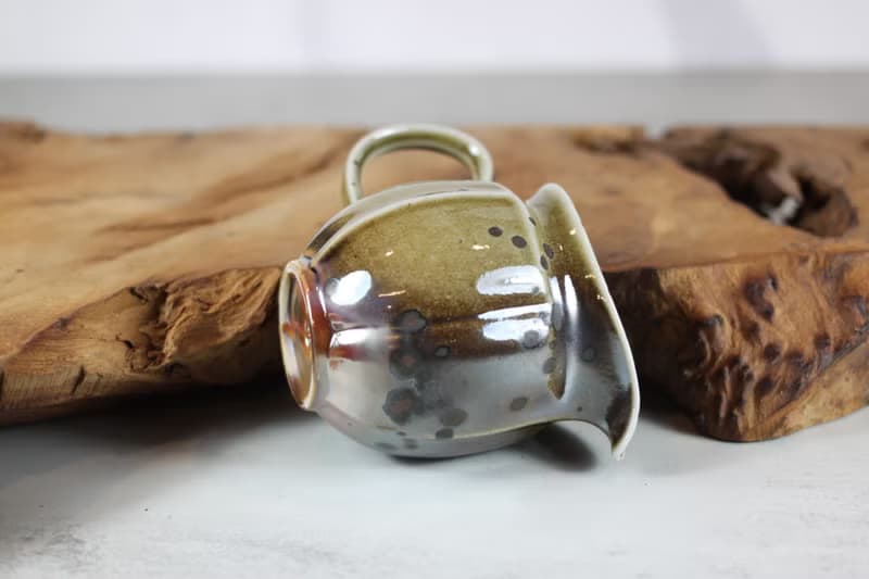 【送禮好物】天然落灰 柴燒茶海 公道杯 名家葉敏祥手作 180ml