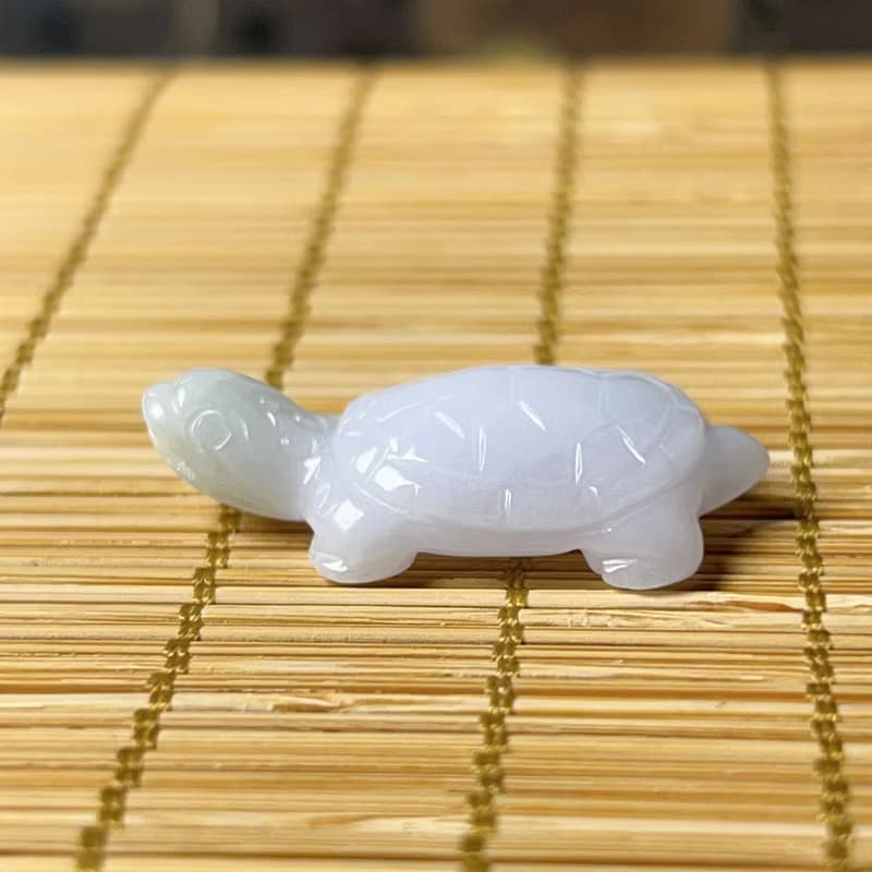 【吉祥‧長壽】翡翠烏龜 | 天然緬甸A貨翡翠 | 送禮