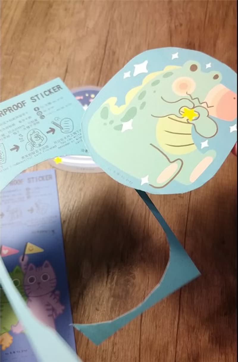 防水大貼紙+留言卡