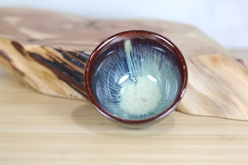 【送禮好物】50ml 紫戀 天目釉 中式小茶杯 鶯歌葉敏祥作品