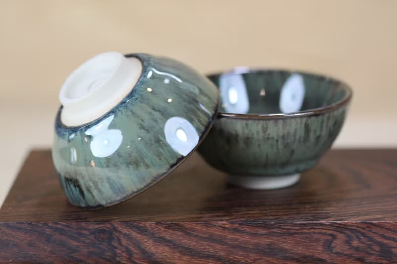 【送禮好物】60ml 森林 天目釉 圓滿茶杯 鶯歌名家葉敏祥作品