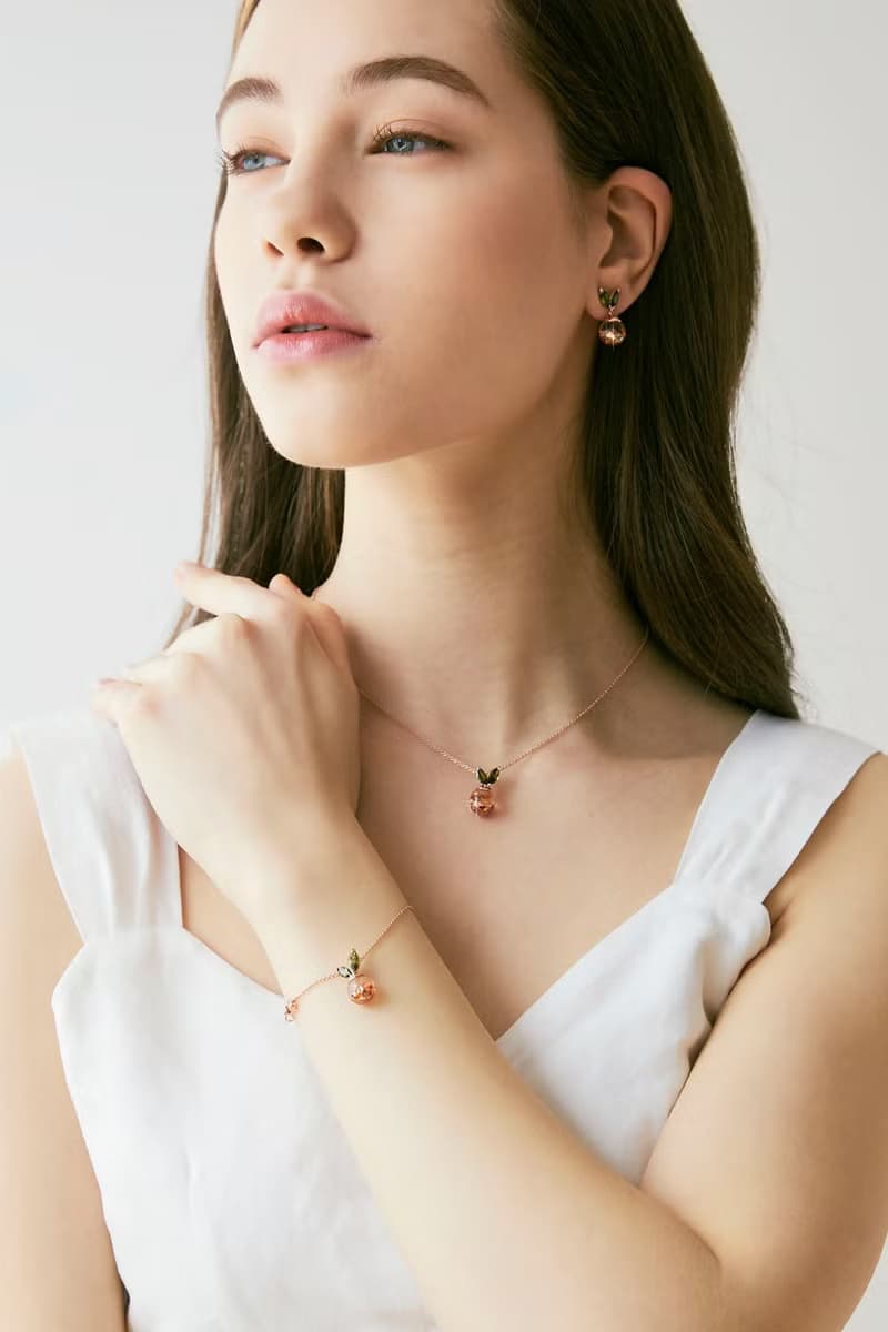 Jeju Tangerine Snowball Necklace
