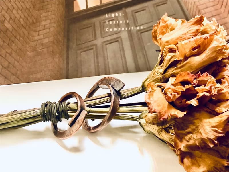 【體驗】金工双人手作│銅在一起紅銅戒+染色B款 │文化幣│台南旅遊