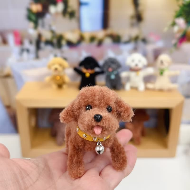 全手作 迷你貴賓犬