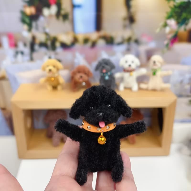 全手作 迷你貴賓犬