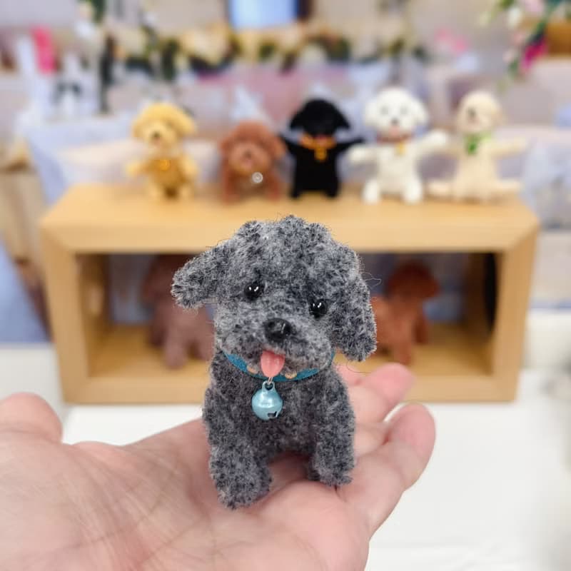 全手作 迷你貴賓犬