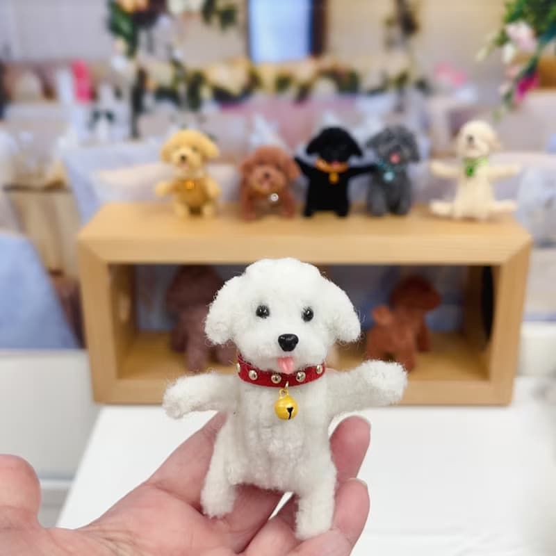 全手作 迷你貴賓犬