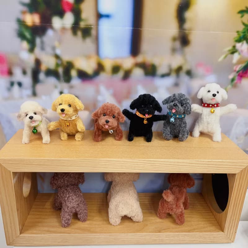 全手作 迷你貴賓犬