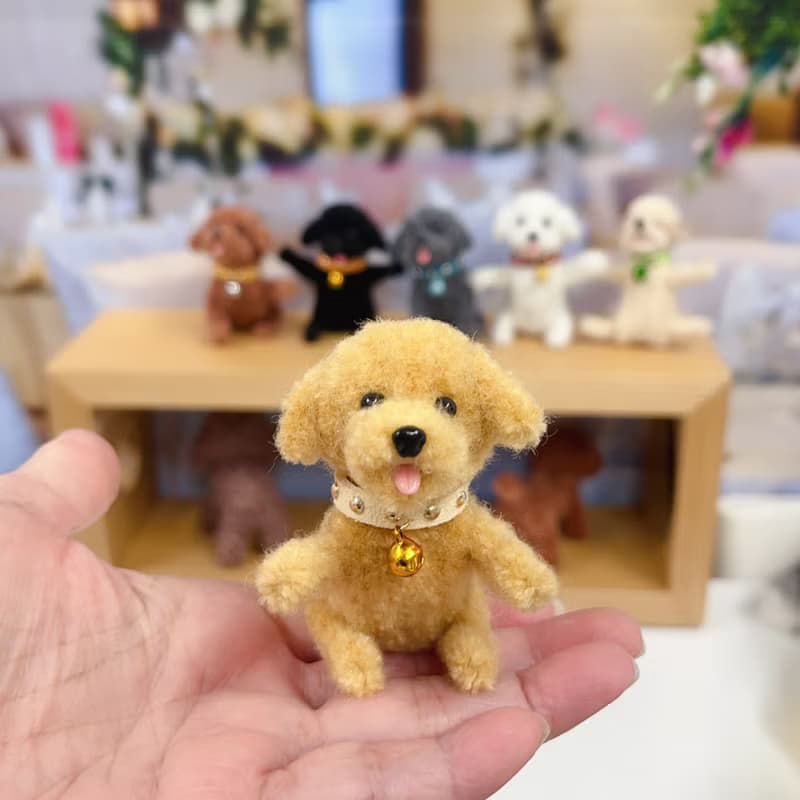 全手作 迷你貴賓犬