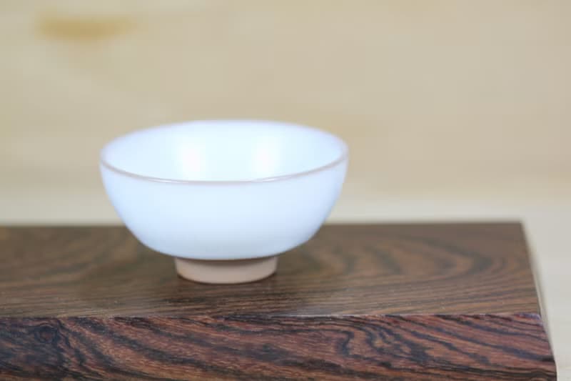 【送禮好物】60ml 乳白 無光釉 圓滿茶杯 鶯歌名家葉敏祥作品