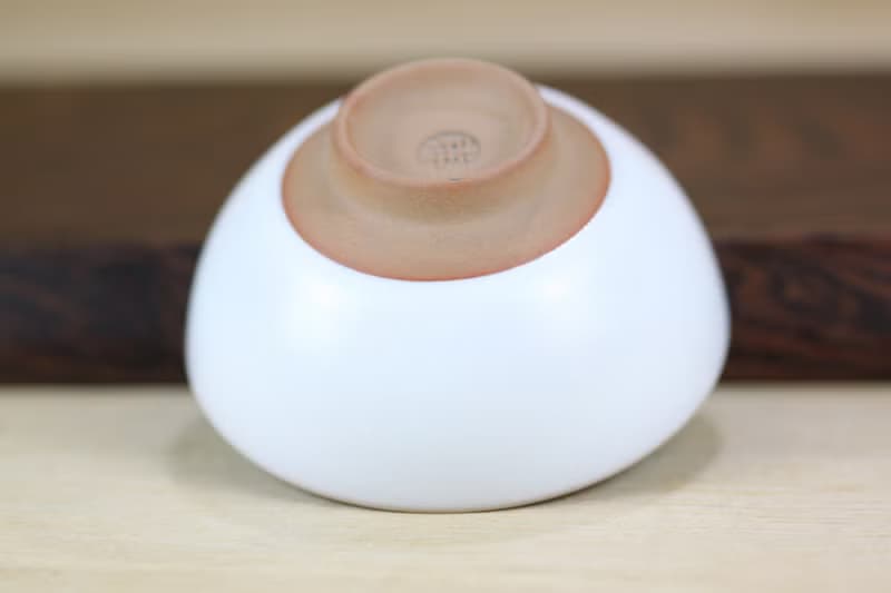 【送禮好物】60ml 乳白 無光釉 圓滿茶杯 鶯歌名家葉敏祥作品
