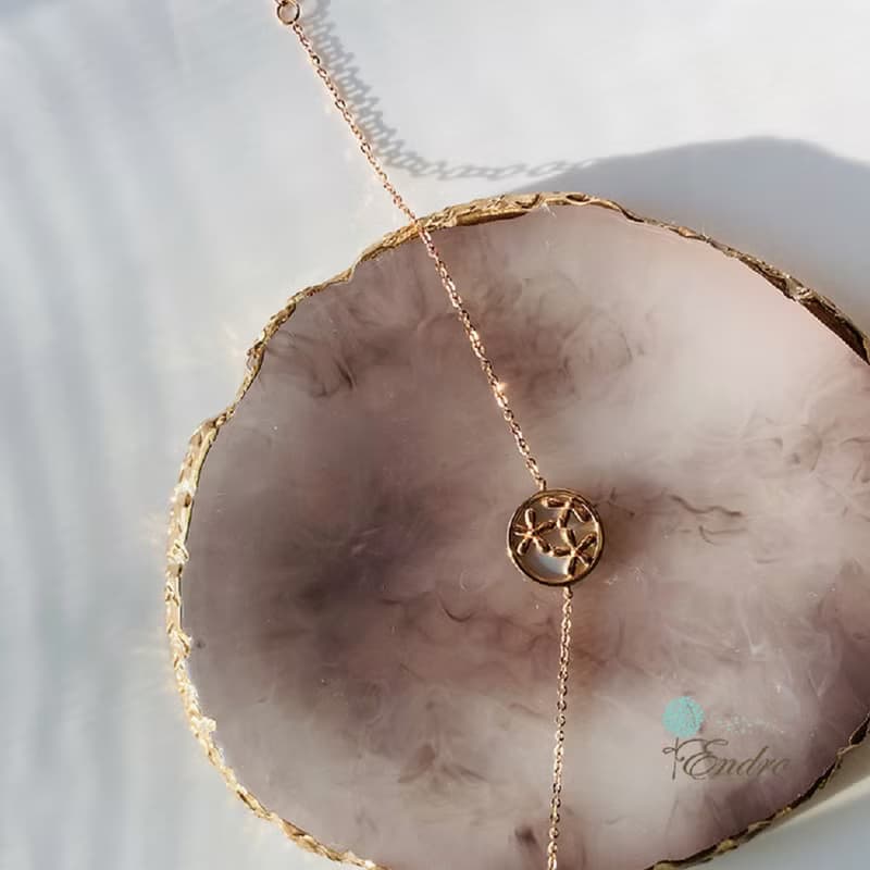 ENDRO ACC 18K 海星白貝手鍊