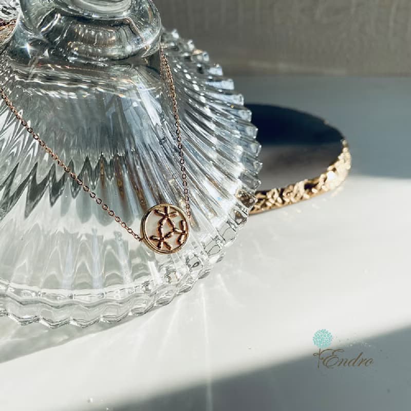 ENDRO ACC 18K 海星白貝手鍊