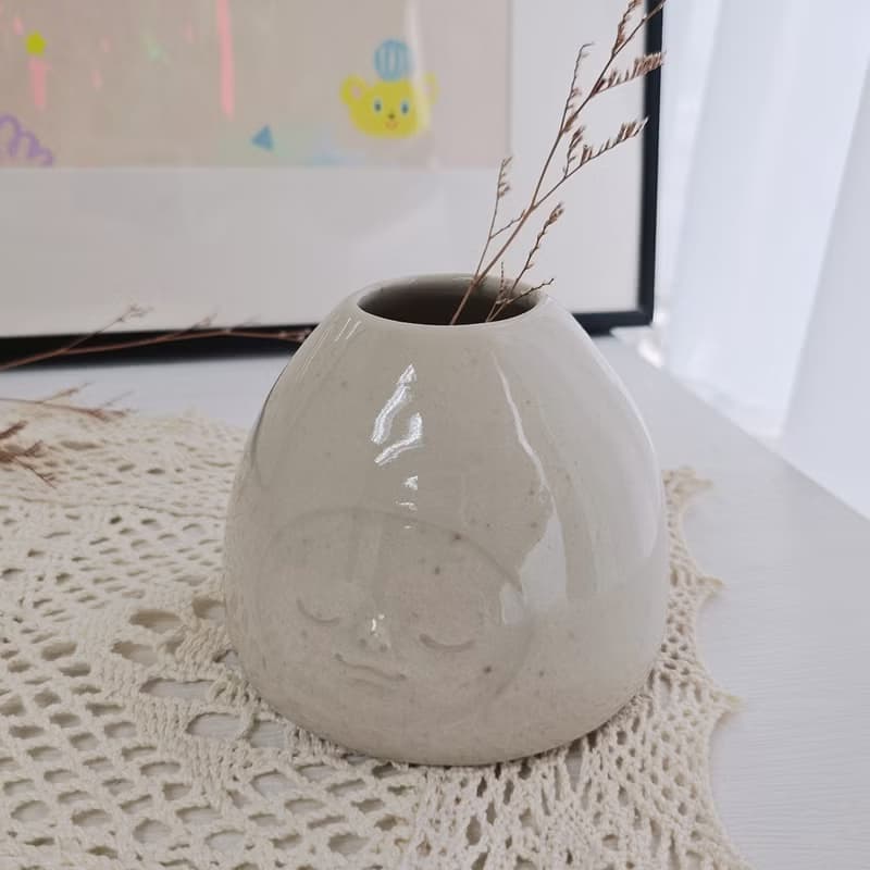 治癒系多用途小瓶 花器/ 單枝筆插/ 線香瓶