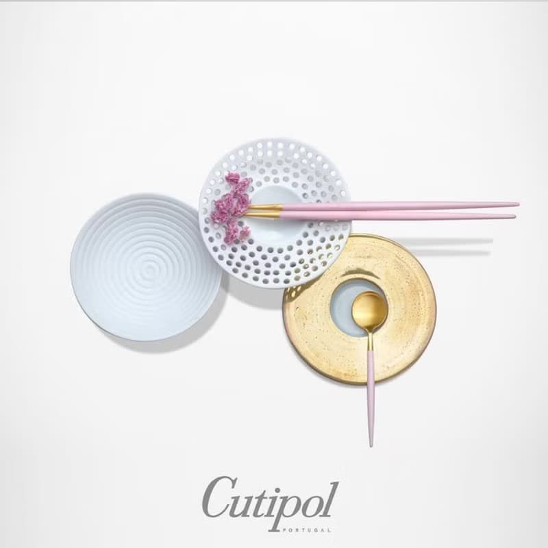 葡萄牙 Cutipol | GOA /  粉紅金 主餐四件組