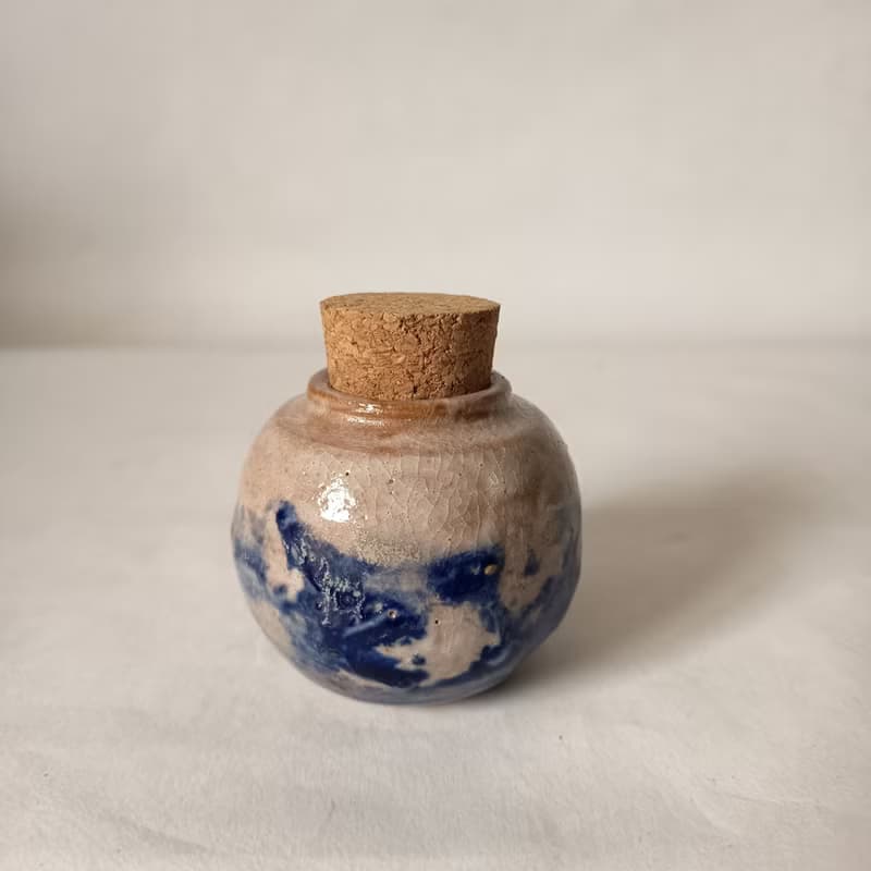 茶席上的小茶倉茶罐香罐香瓶小花器收納陳炫亨手拉胚