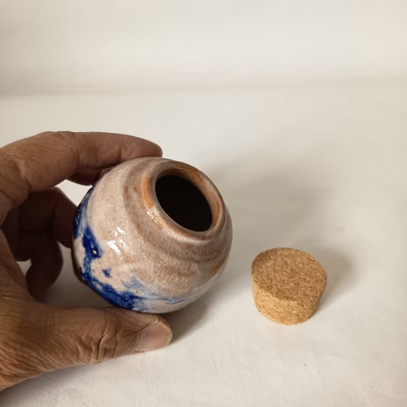 茶席上的小茶倉茶罐香罐香瓶小花器收納陳炫亨手拉胚