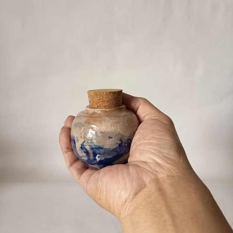 茶席上的小茶倉茶罐香罐香瓶小花器收納陳炫亨手拉胚