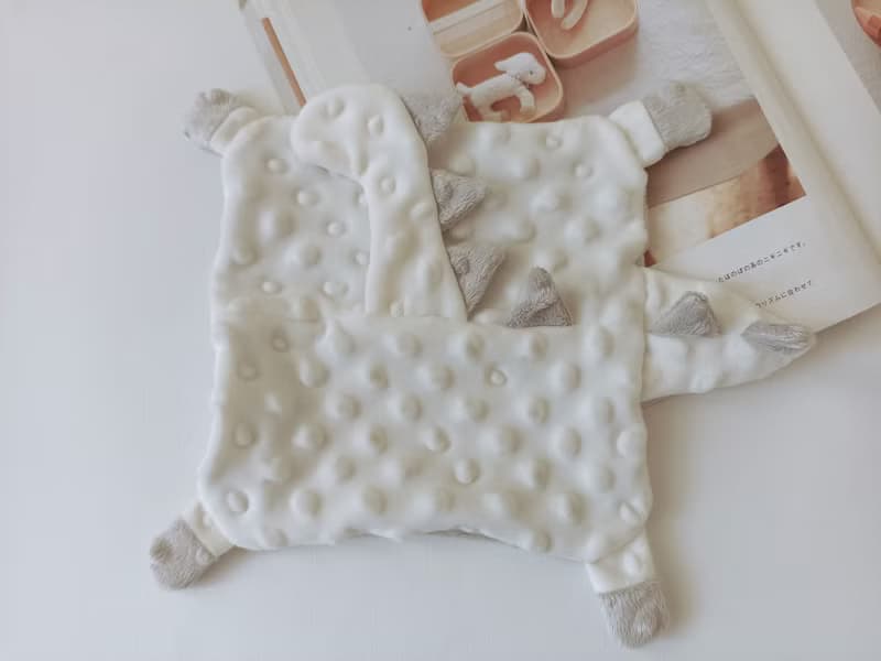 11/14後出貨 恐龍安撫巾 安撫玩偶 豆絨布 安撫玩具 彌月禮物