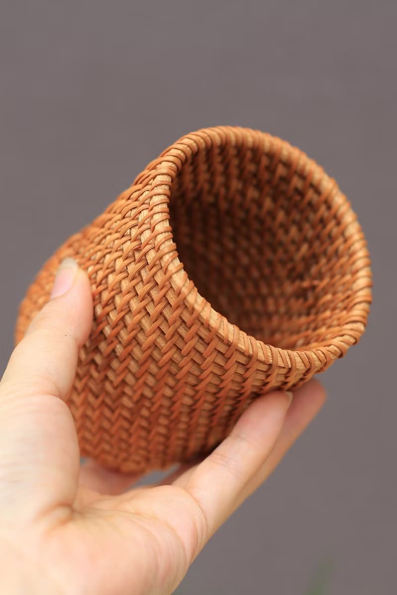 藤編系列 | 茶具筒 筆筒 | 花器 多用收納筒 | 天然秋藤