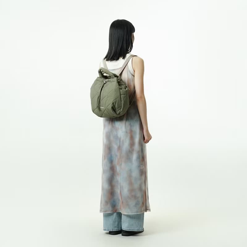 PUFFY系列新品 | ELLE 兩用休閒雙肩包 小 (葡萄綠)
