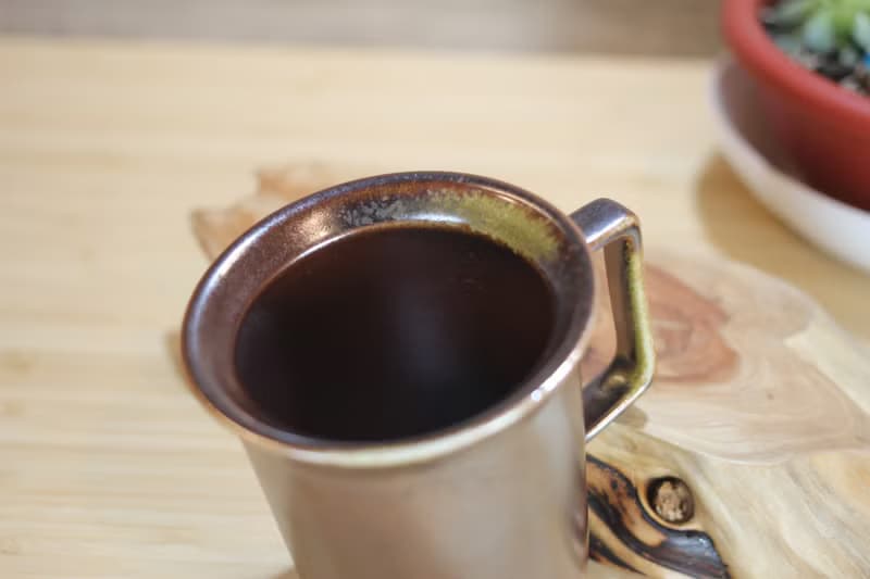【送禮好物】240ml 柴燒古銅金 方韻杯 咖啡杯 台灣鶯歌製