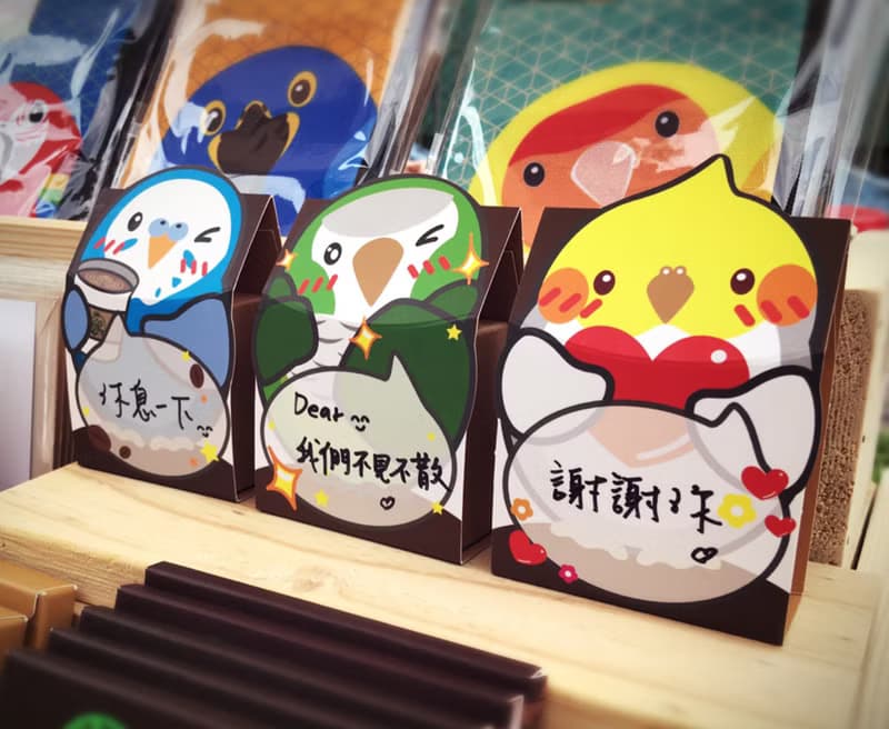 有趣日常 ∣ 和尚鸚鵡 ‧ 立體禮物卡
